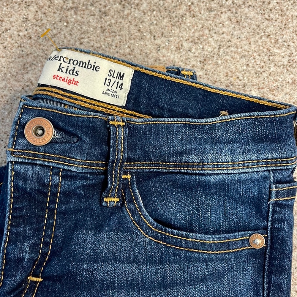 Abercrombie Kids Straight Denim